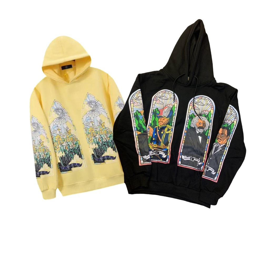 2 Barriers hoodies